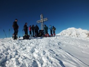 Bel ritorno in CIMA GREM (2049 m) innevata il 1 dicembre 2013  - FOTOGALLERY